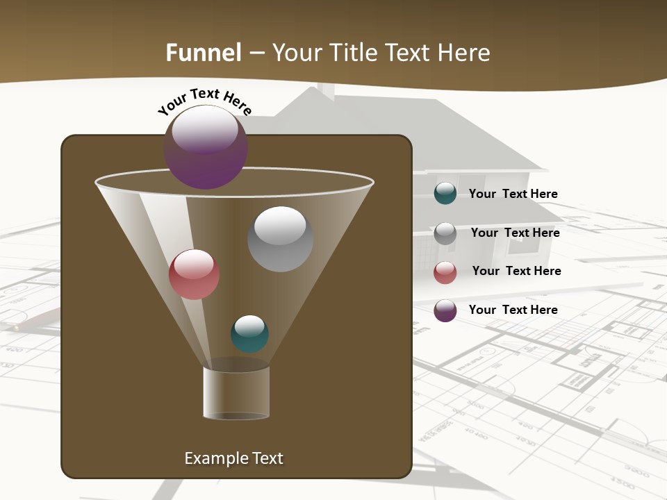 Structure Conception Building PowerPoint Template