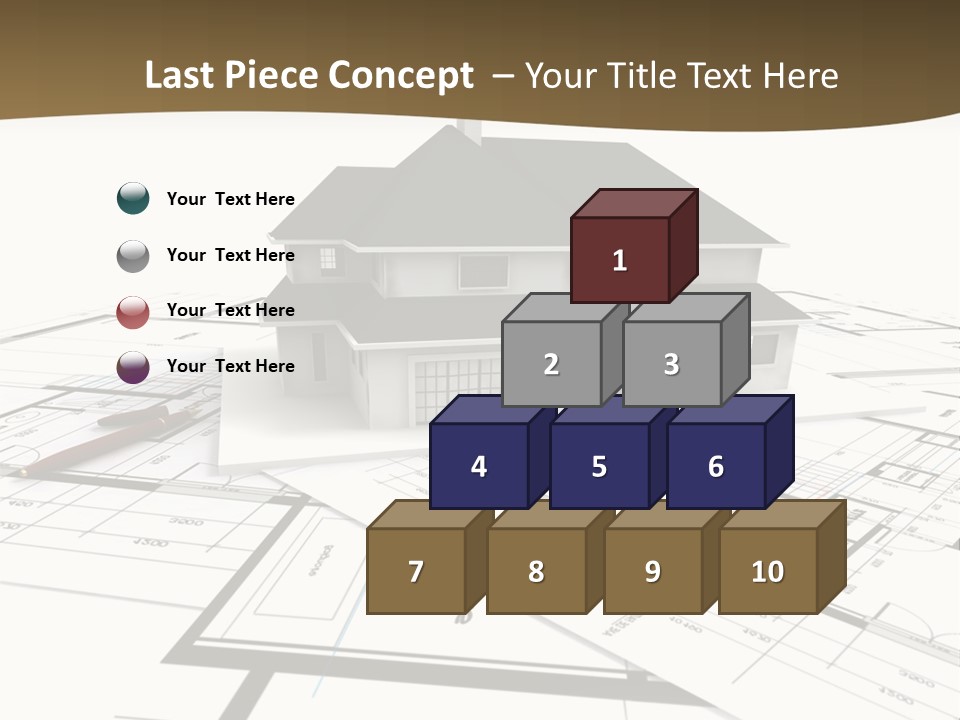 Structure Conception Building PowerPoint Template