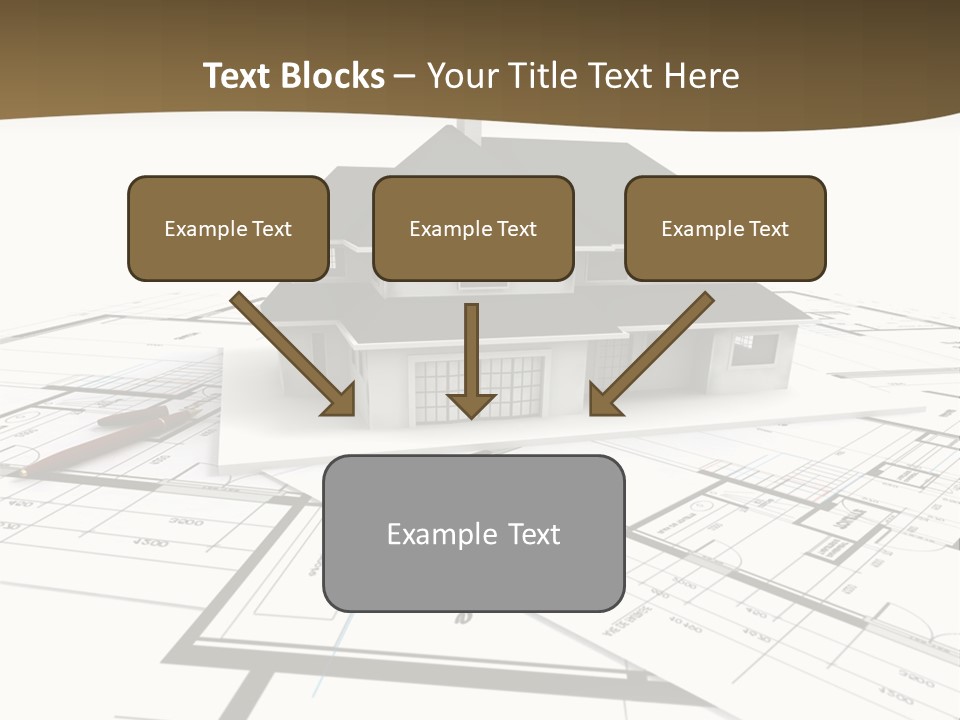 Structure Conception Building PowerPoint Template