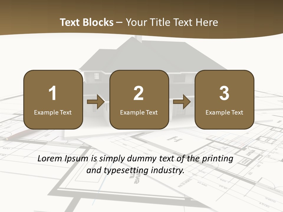 Structure Conception Building PowerPoint Template