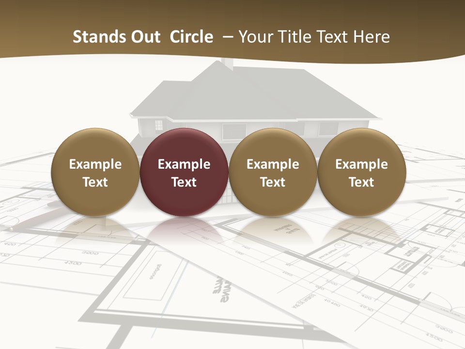 Structure Conception Building PowerPoint Template