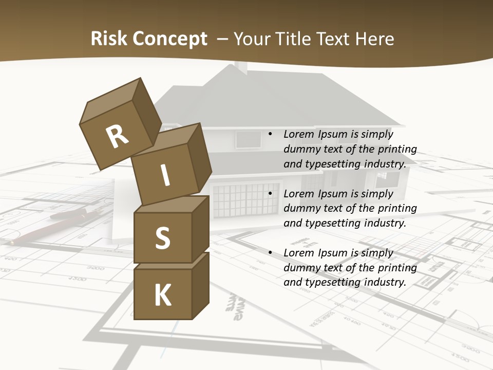 Structure Conception Building PowerPoint Template