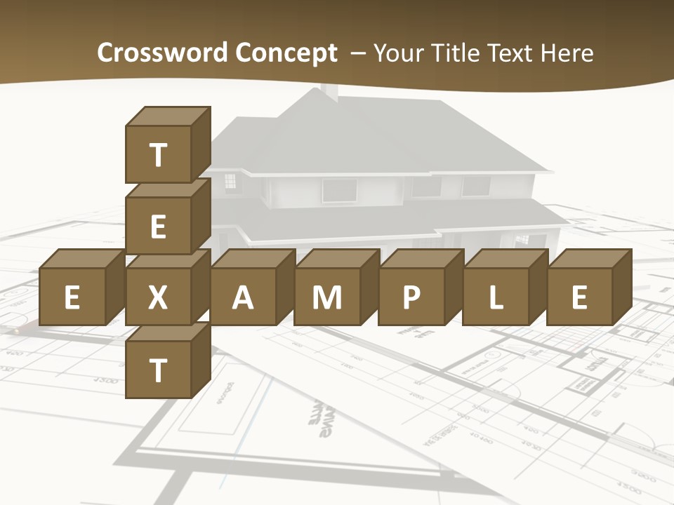 Structure Conception Building PowerPoint Template