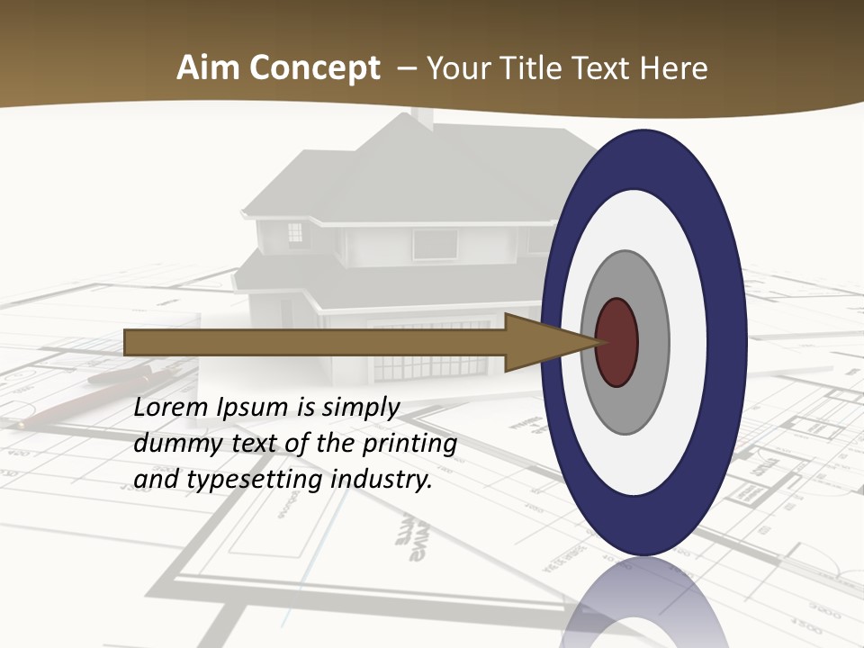Structure Conception Building PowerPoint Template
