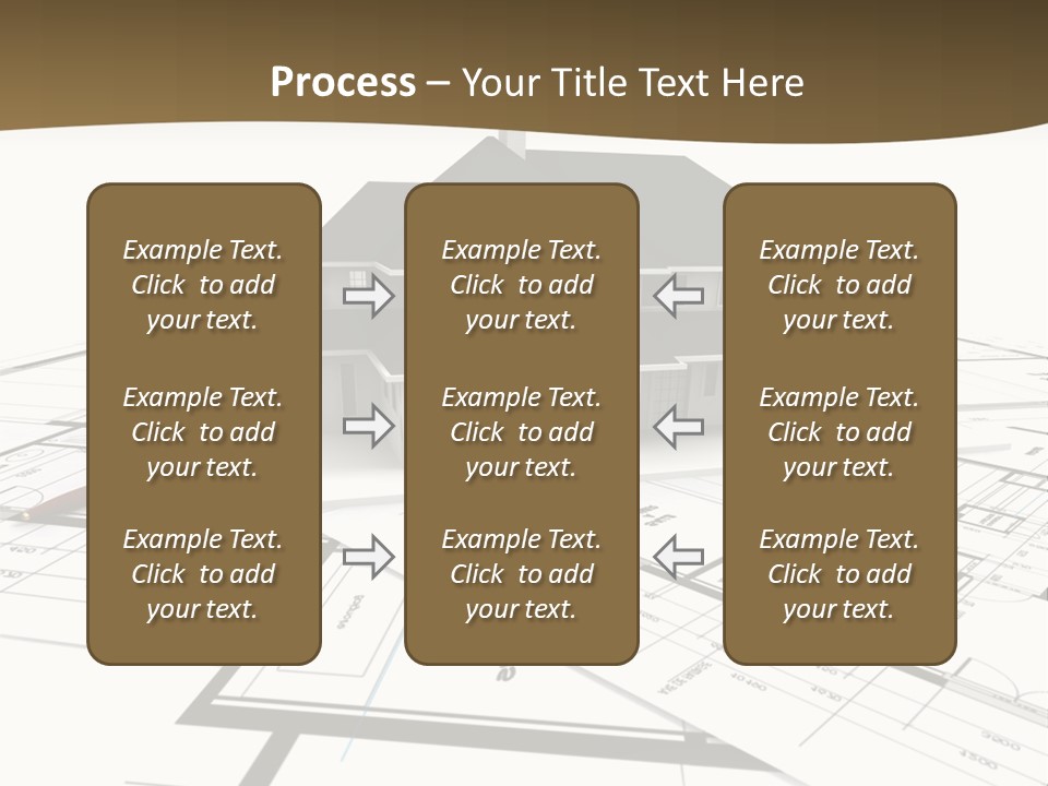 Structure Conception Building PowerPoint Template