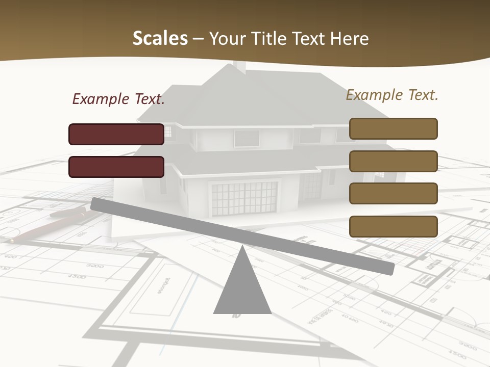 Structure Conception Building PowerPoint Template