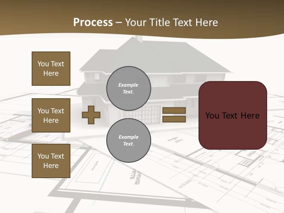 Structure Conception Building PowerPoint Template