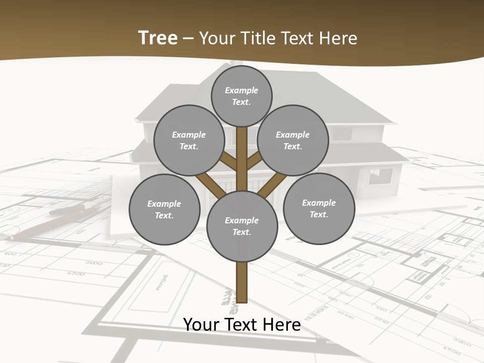 Structure Conception Building PowerPoint Template