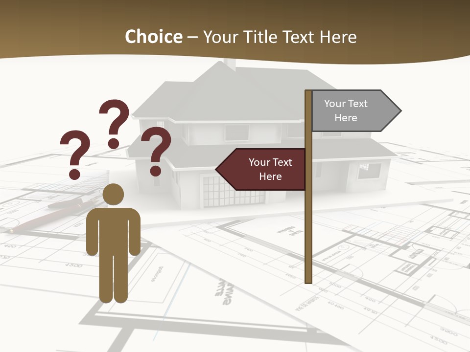 Structure Conception Building PowerPoint Template