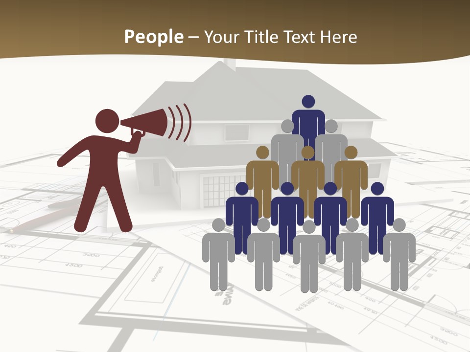 Structure Conception Building PowerPoint Template