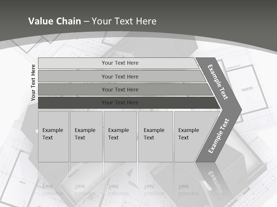 House Architect Plan PowerPoint Template