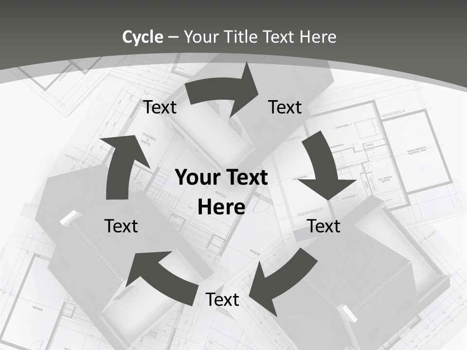 House Architect Plan PowerPoint Template