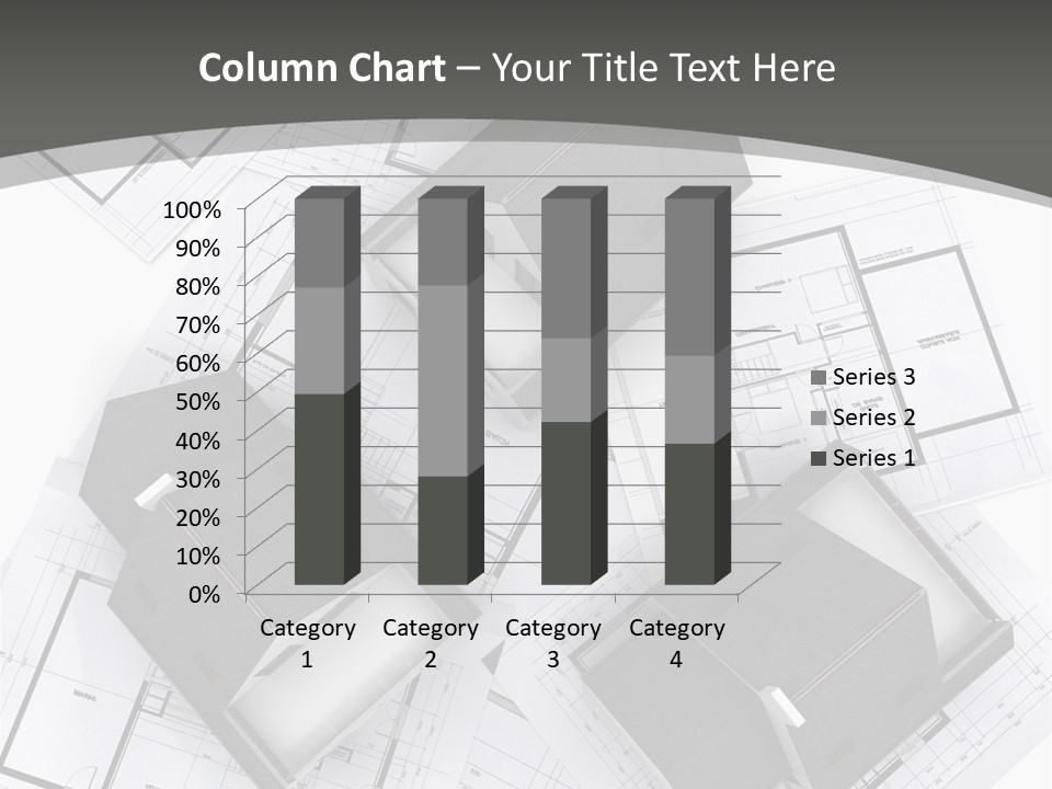 House Architect Plan PowerPoint Template