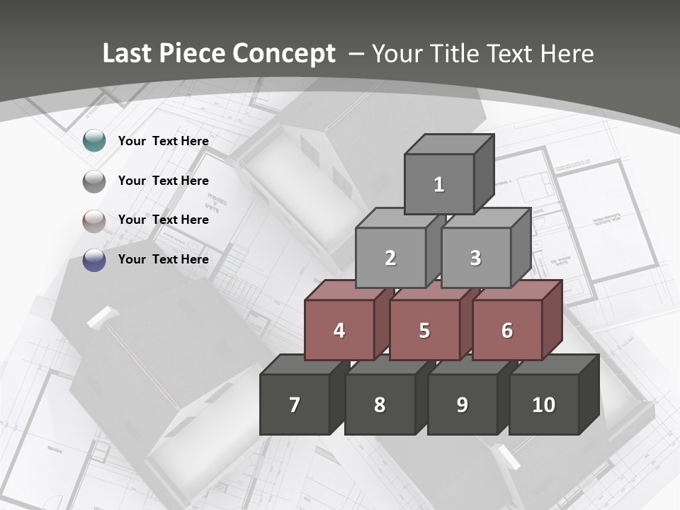 House Architect Plan PowerPoint Template