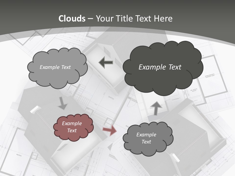 House Architect Plan PowerPoint Template