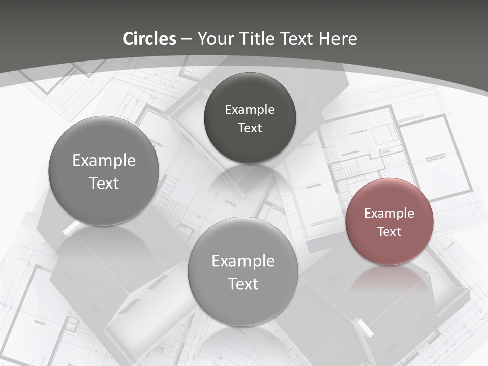 House Architect Plan PowerPoint Template