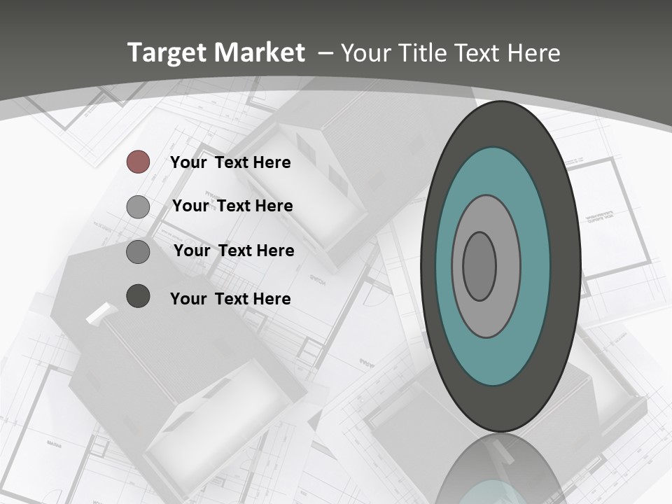 House Architect Plan PowerPoint Template