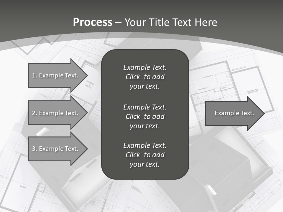 House Architect Plan PowerPoint Template