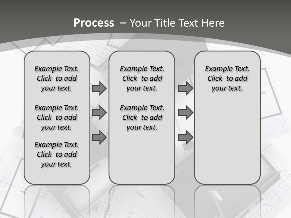 House Architect Plan PowerPoint Template