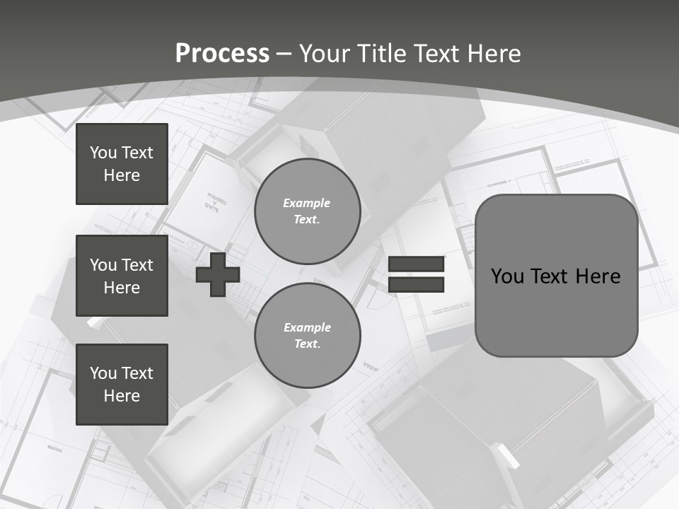 House Architect Plan PowerPoint Template