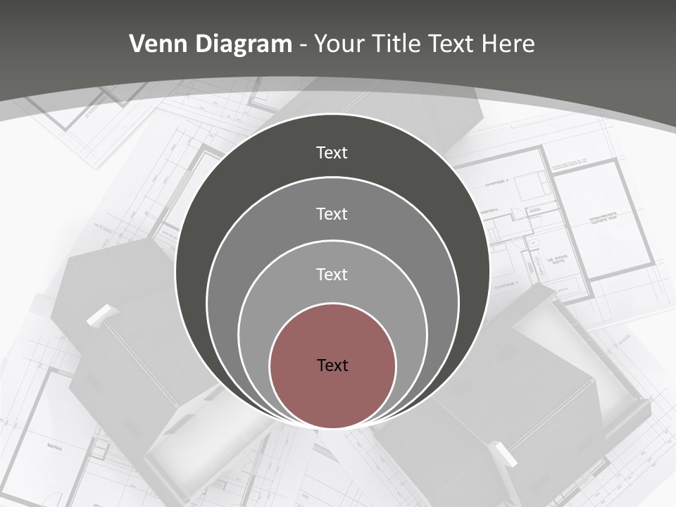 House Architect Plan PowerPoint Template
