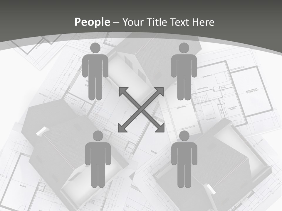 House Architect Plan PowerPoint Template