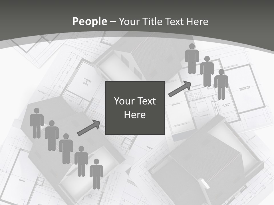 House Architect Plan PowerPoint Template