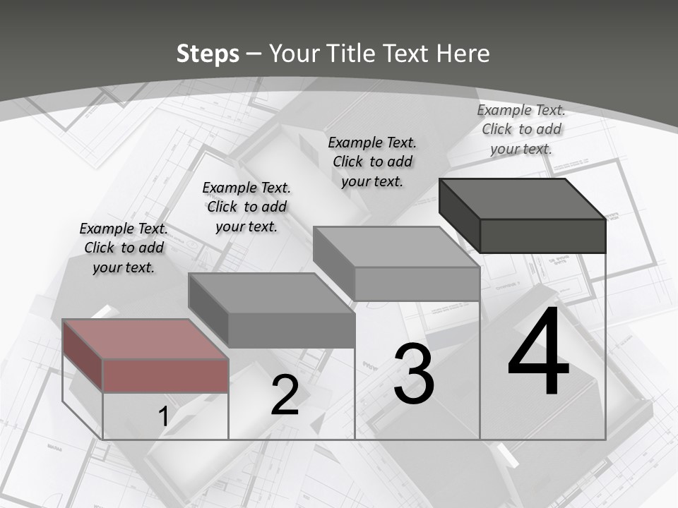House Architect Plan PowerPoint Template