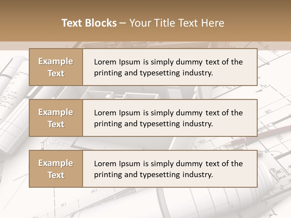 Construction Renovation Architecture PowerPoint Template