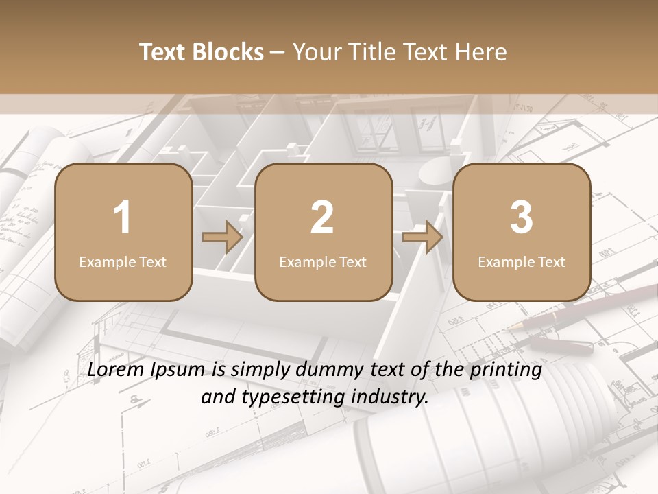 Construction Renovation Architecture PowerPoint Template