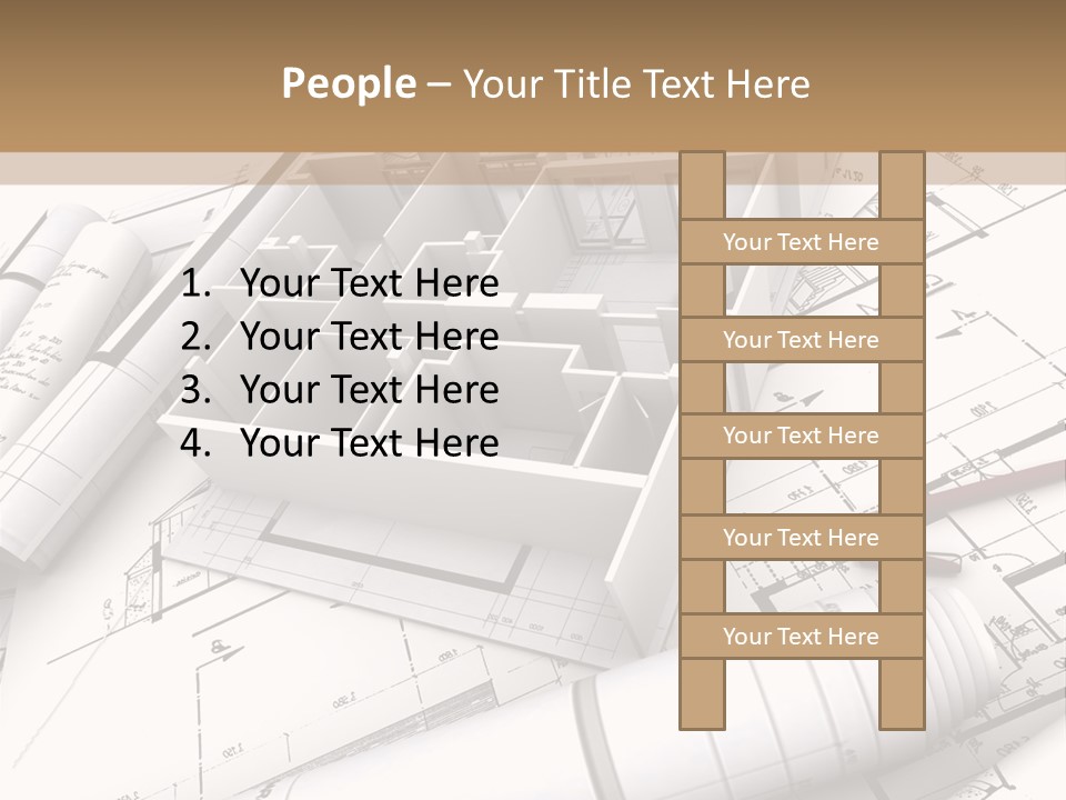 Construction Renovation Architecture PowerPoint Template