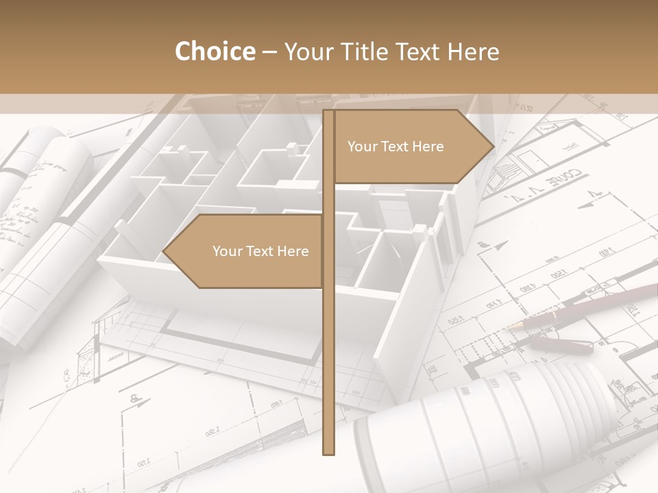 Construction Renovation Architecture PowerPoint Template