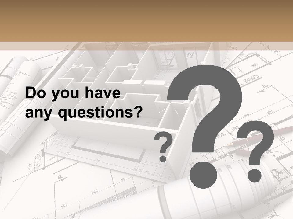 Construction Renovation Architecture PowerPoint Template