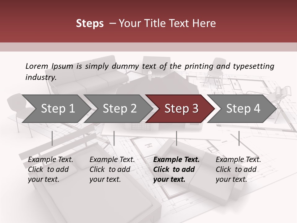 Architecture Roof House PowerPoint Template