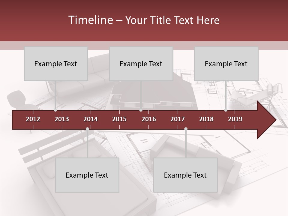 Architecture Roof House PowerPoint Template