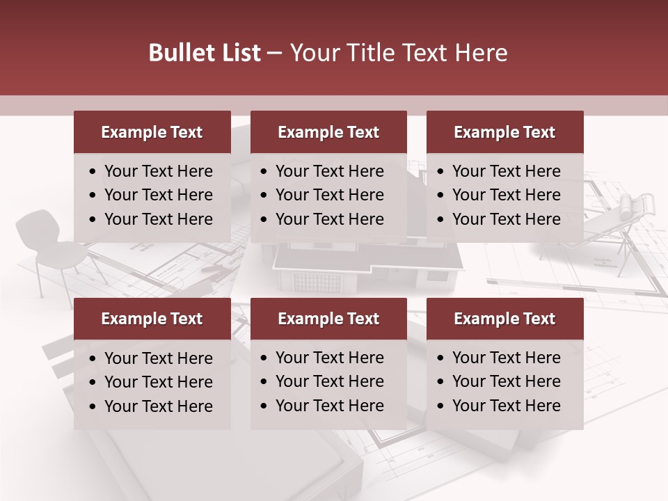 Architecture Roof House PowerPoint Template