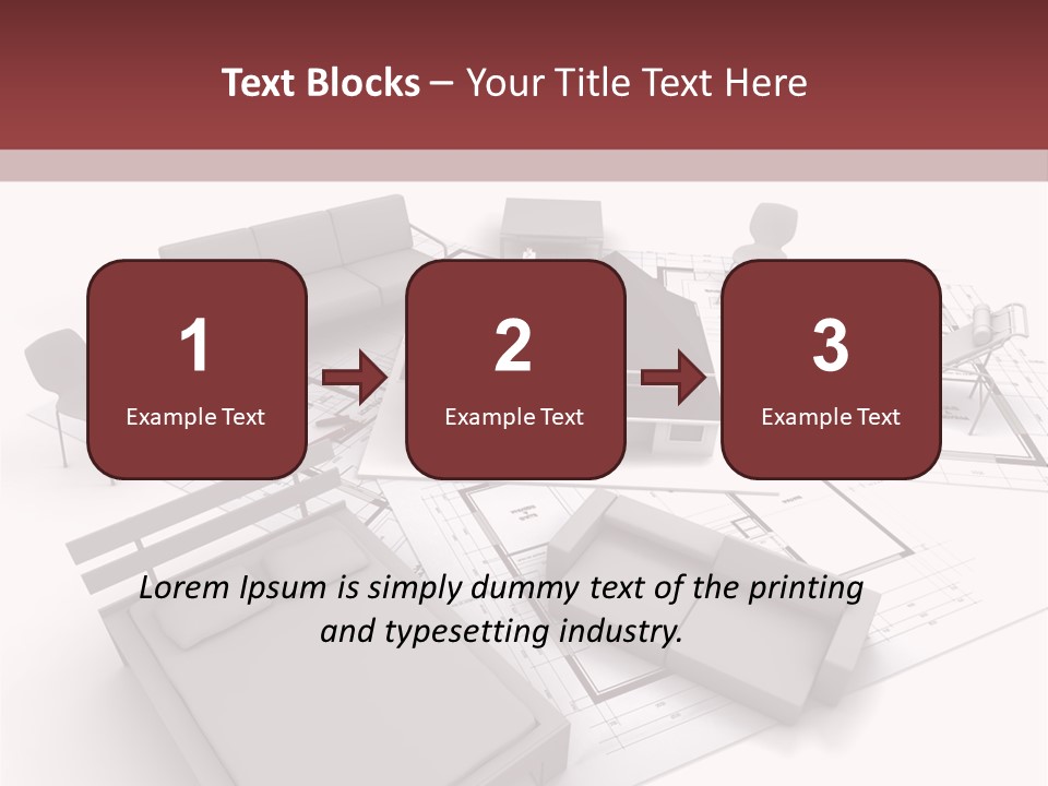 Architecture Roof House PowerPoint Template