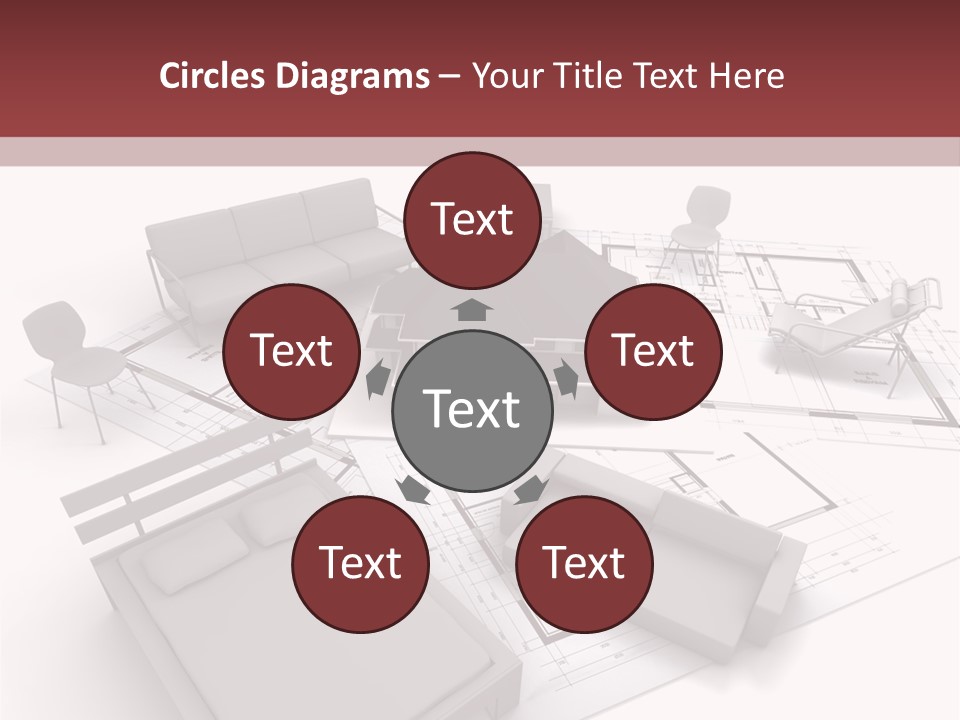 Architecture Roof House PowerPoint Template