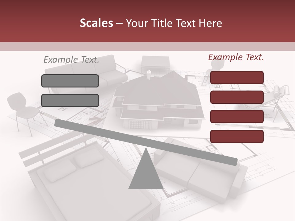 Architecture Roof House PowerPoint Template