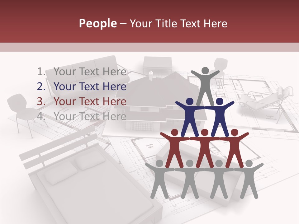 Architecture Roof House PowerPoint Template