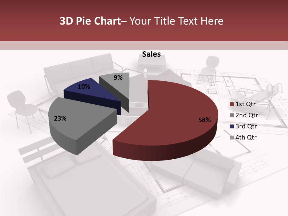 Architecture Roof House PowerPoint Template