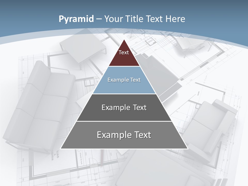 Model Pavilion House PowerPoint Template