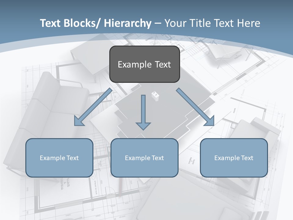 Model Pavilion House PowerPoint Template