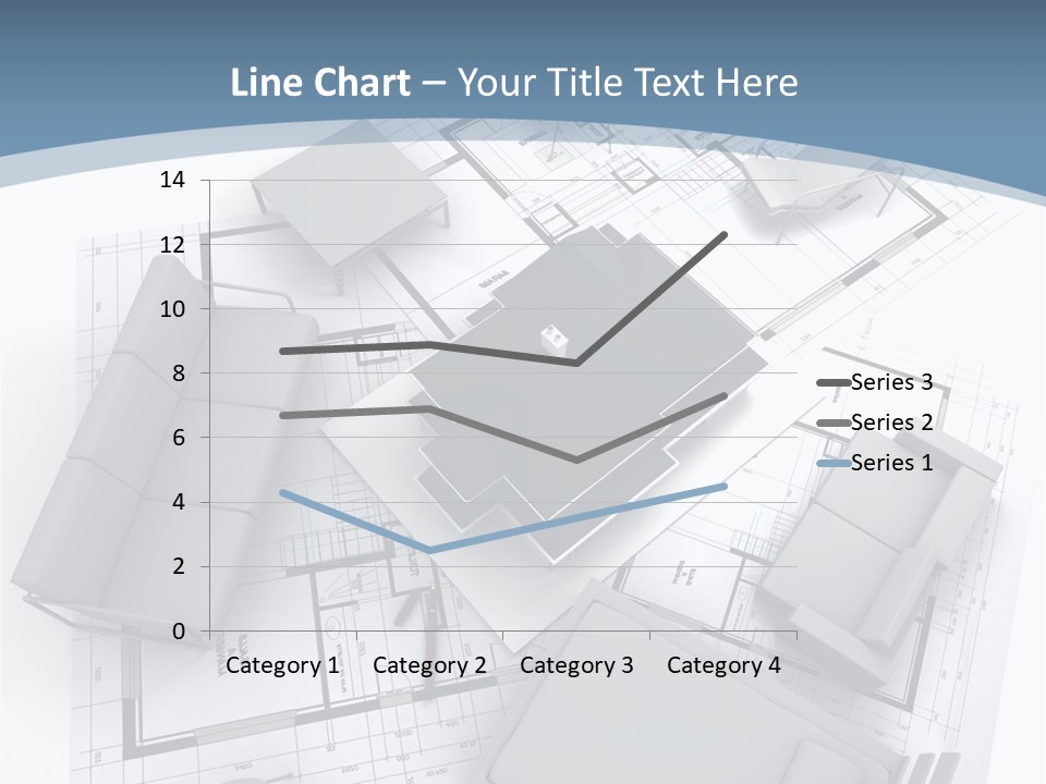 Model Pavilion House PowerPoint Template