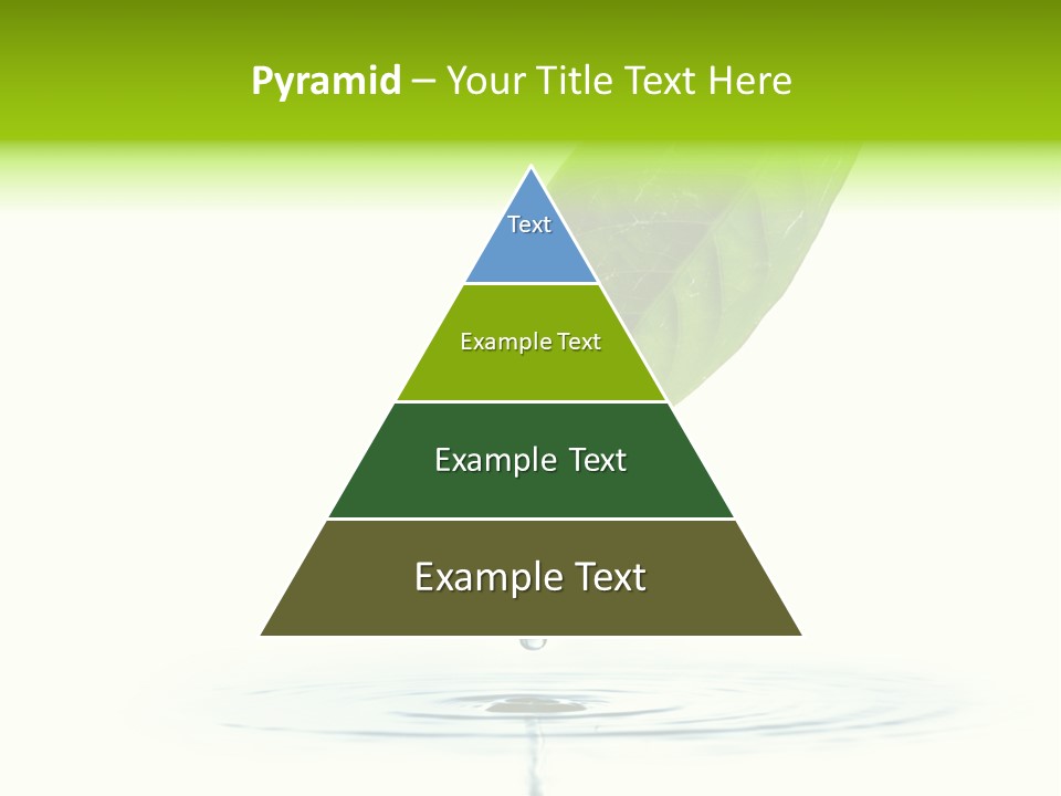 Green Ripple Fresh PowerPoint Template