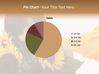 Sunflower Flower Love PowerPoint Template