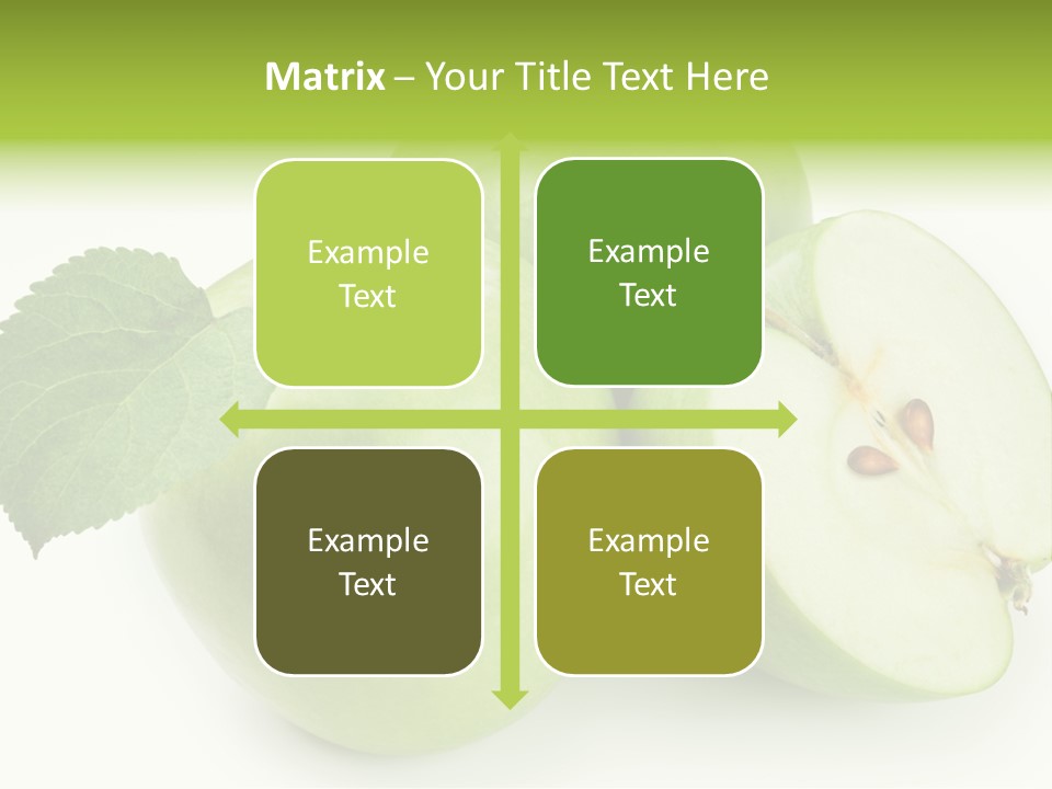 Mineral Market Vitamin PowerPoint Template