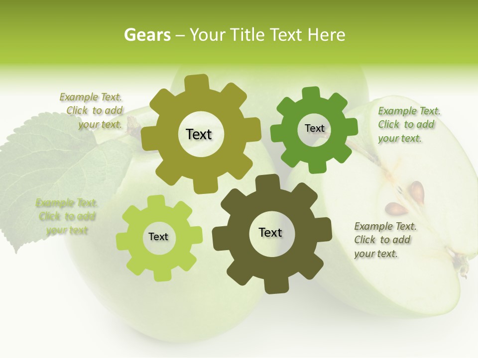 Mineral Market Vitamin PowerPoint Template