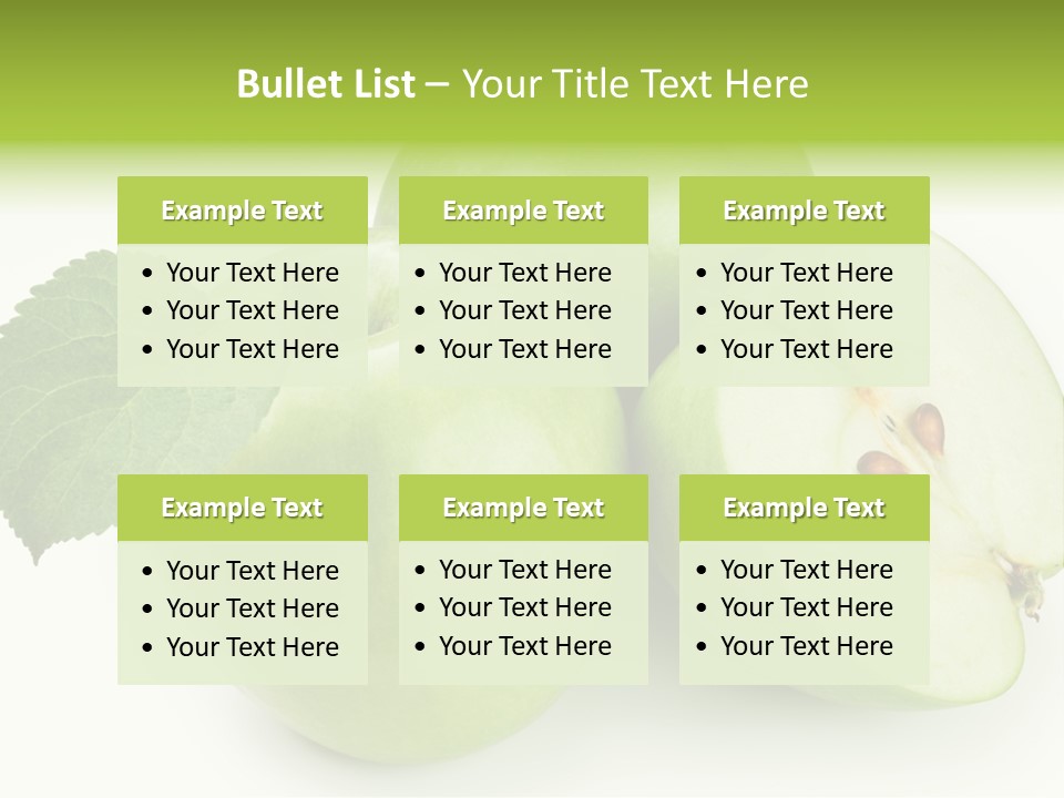 Mineral Market Vitamin PowerPoint Template