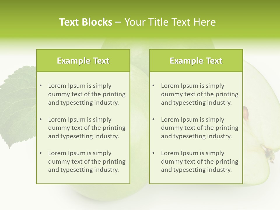 Mineral Market Vitamin PowerPoint Template